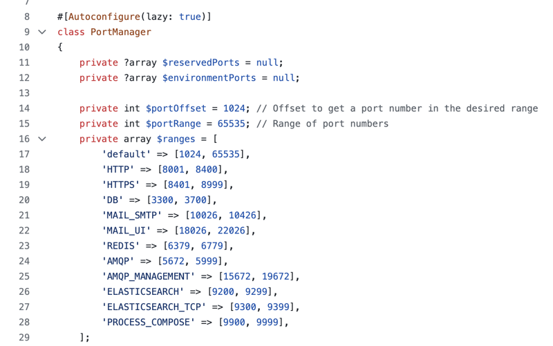 PortManager Quellcode