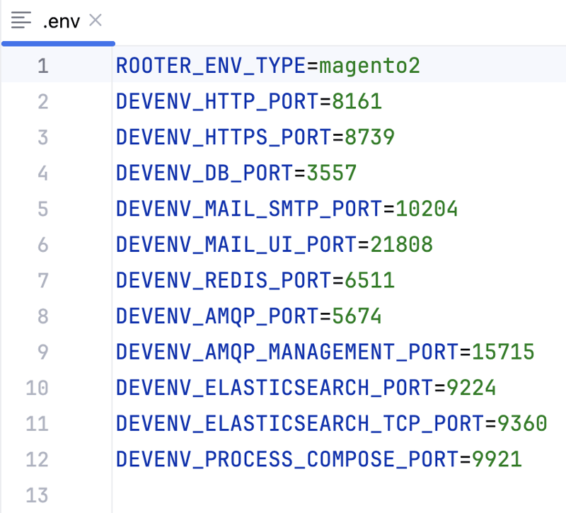 .env Dateiinhalt
