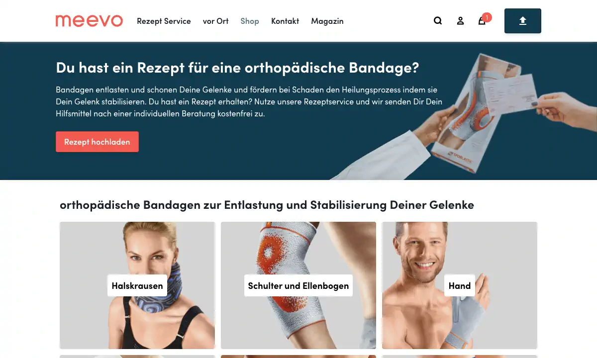 meevo category page
